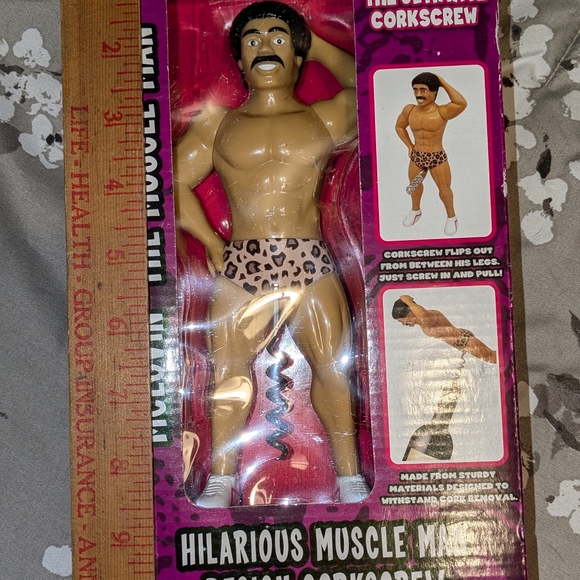 NEW IN BOX MCLOVIN CORKSCREW! Discontinued! Bride, bachelorette,engagement,party - Picture 2 of 6